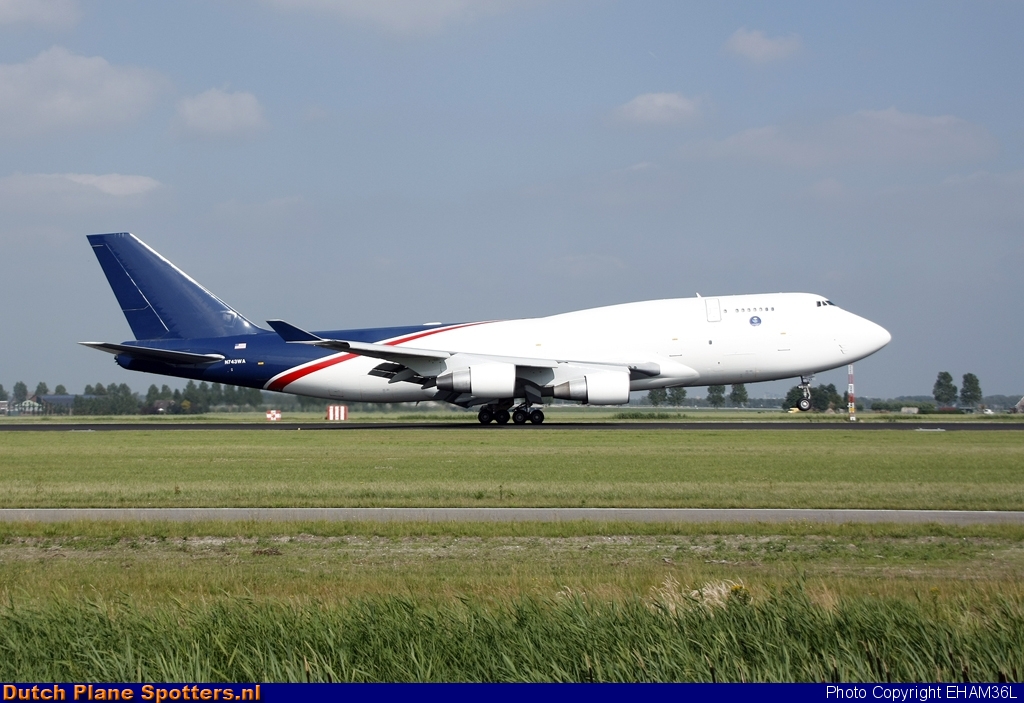 N743WA Boeing 747-400 World Airways Cargo by EHAM36L