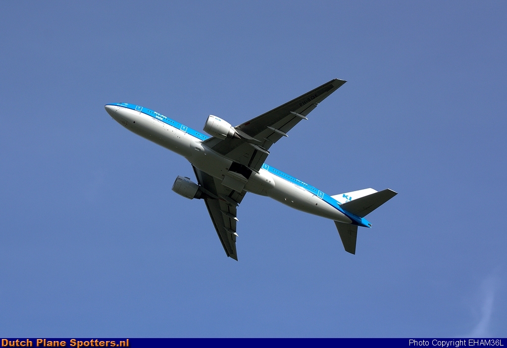PH-BQK Boeing 777-200 KLM Royal Dutch Airlines by EHAM36L
