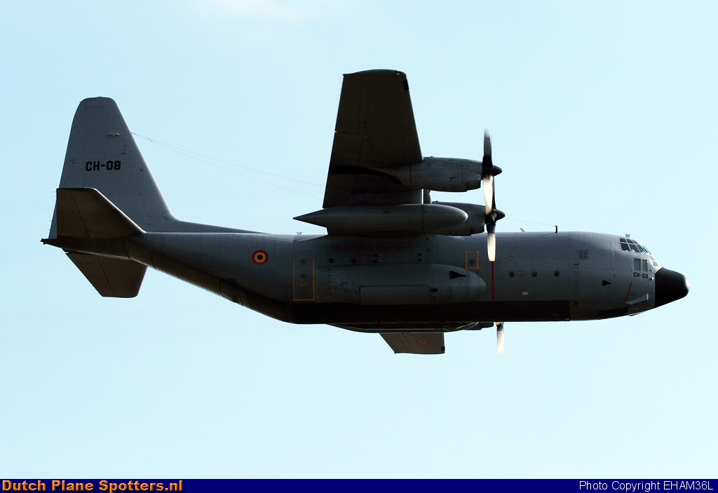 CH-08 Lockheed C-130 Hercules MIL - Belgium Air Force by EHAM36L