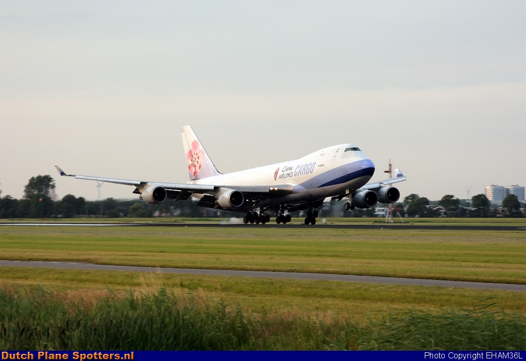 B-18720 Boeing 747-400 China Airlines Cargo by EHAM36L