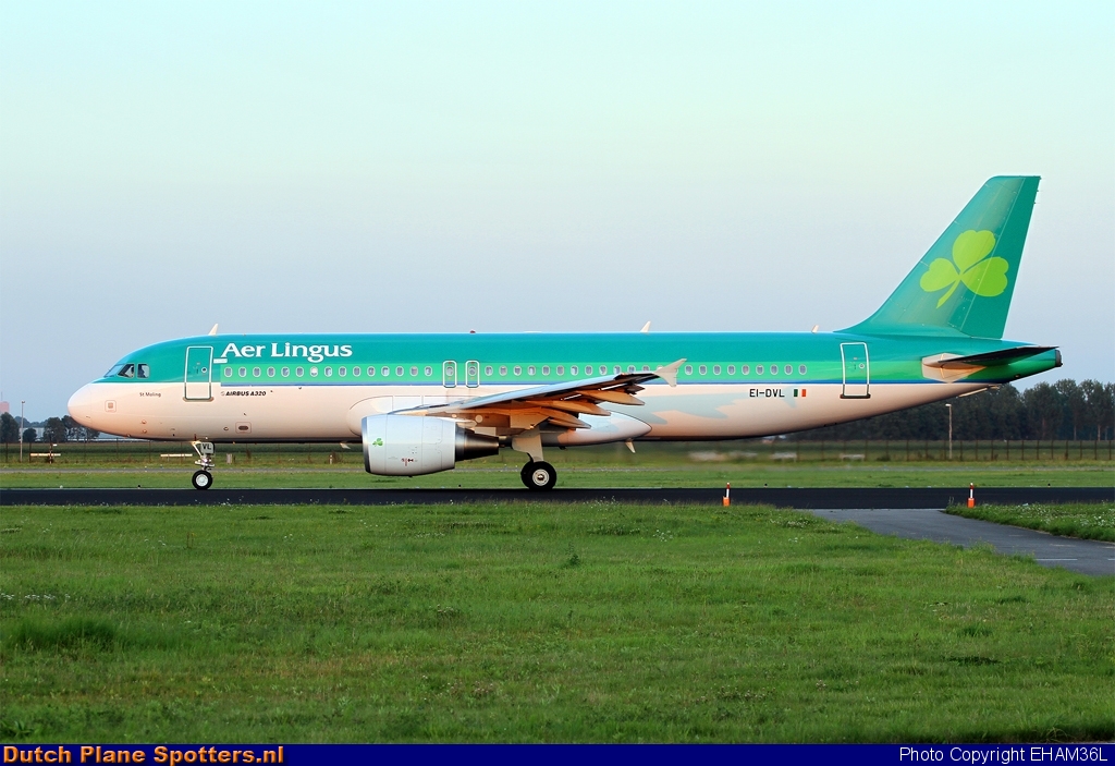 EI-DVL Airbus A320 Aer Lingus by EHAM36L