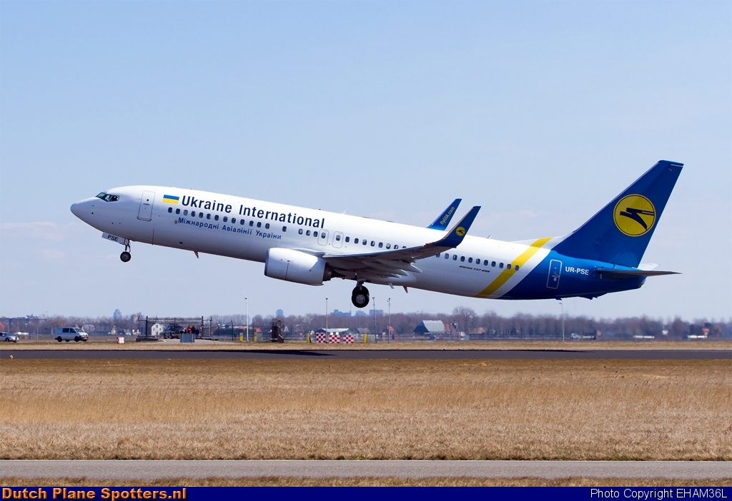 UR-PSE Boeing 737-800 Ukraine International Airlines by EHAM36L