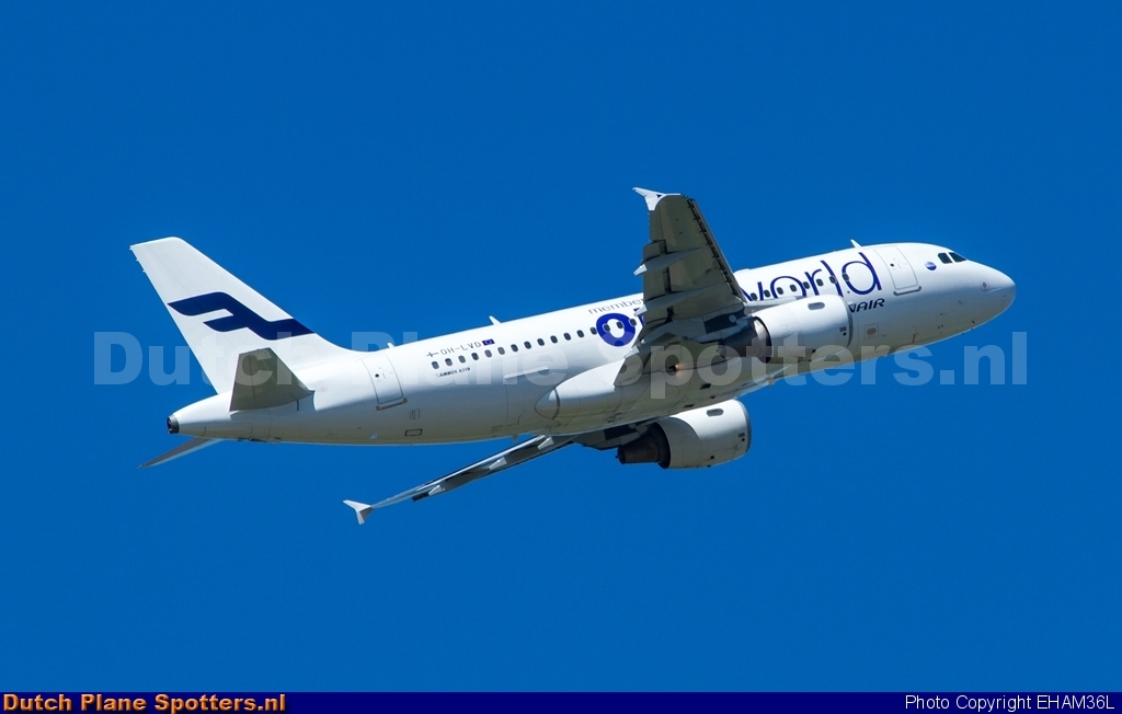 OH-LVD Airbus A319 Finnair by EHAM36L
