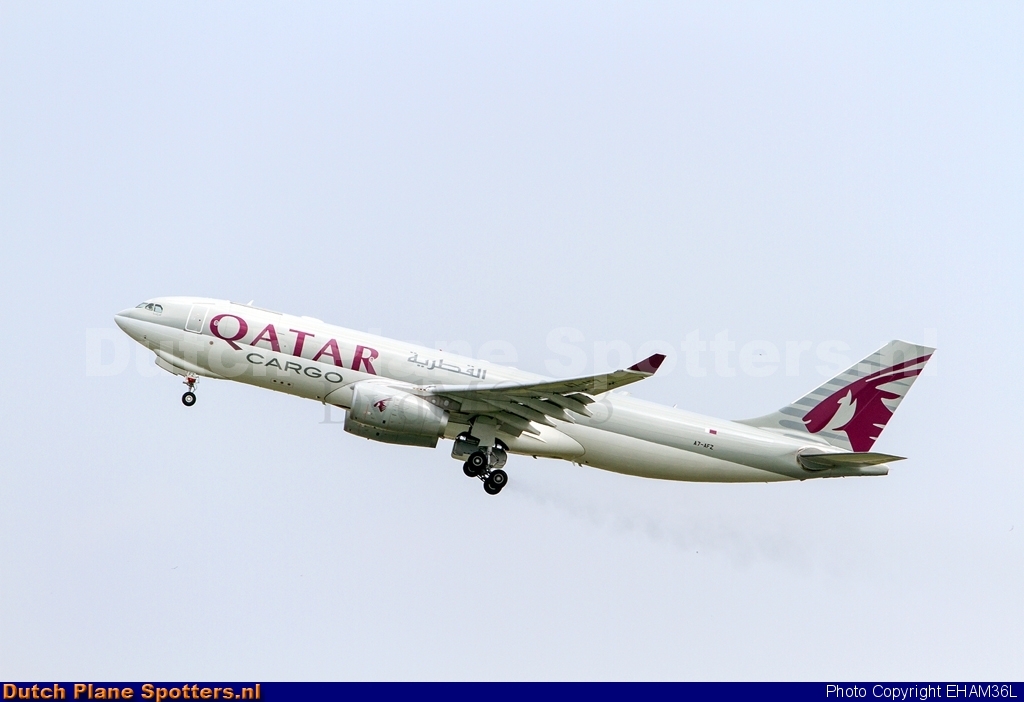 A7-AFZ Airbus A330-200 Qatar Airways Cargo by EHAM36L