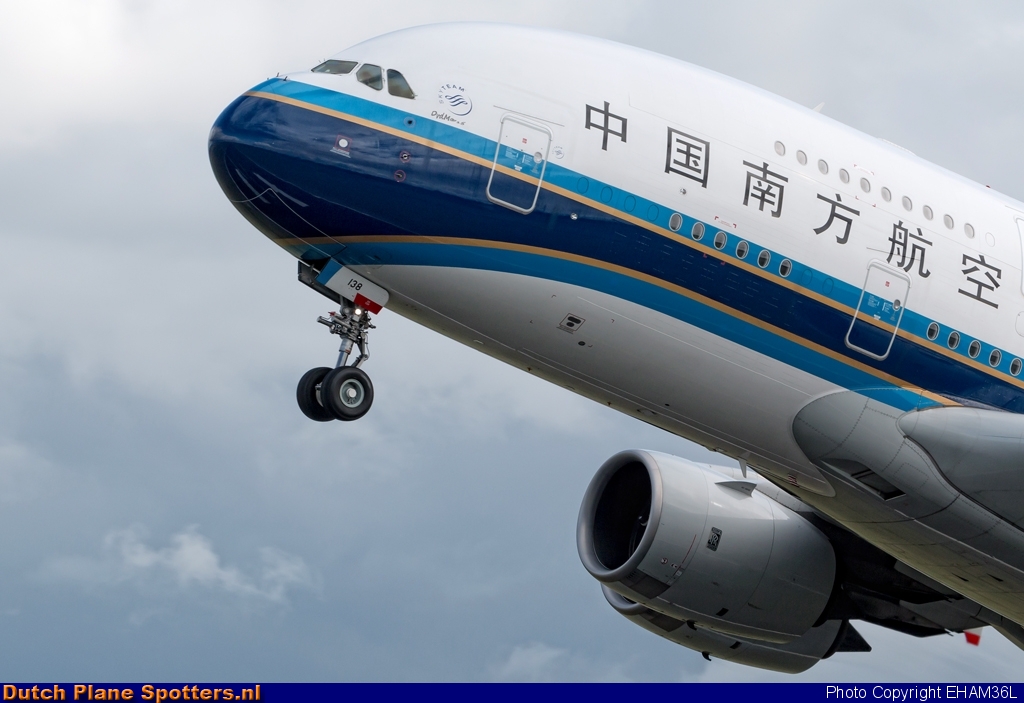 B-6138 Airbus A380-800 China Southern by EHAM36L