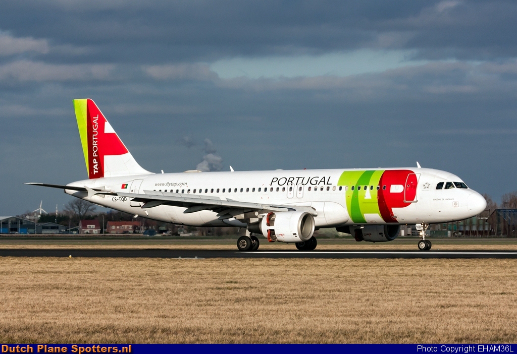 CS-TQD Airbus A320 TAP Air Portugal by EHAM36L