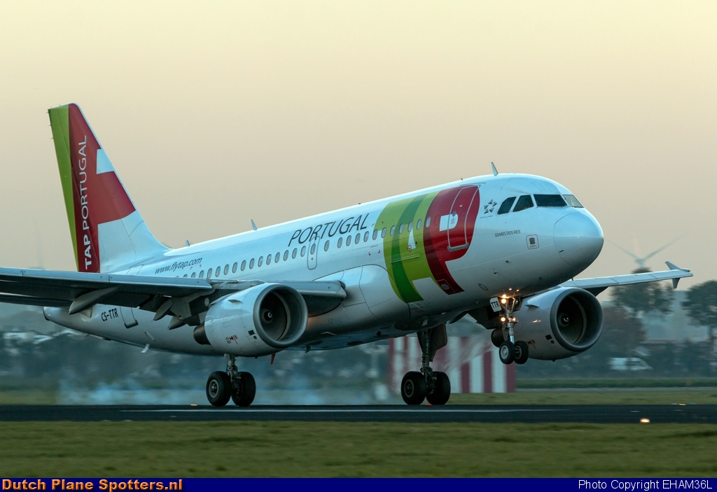 CS-TTR Airbus A319 TAP Air Portugal by EHAM36L