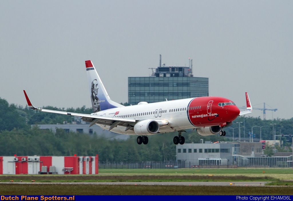 LN-DYD Boeing 737-800 Norwegian Air Shuttle by EHAM36L
