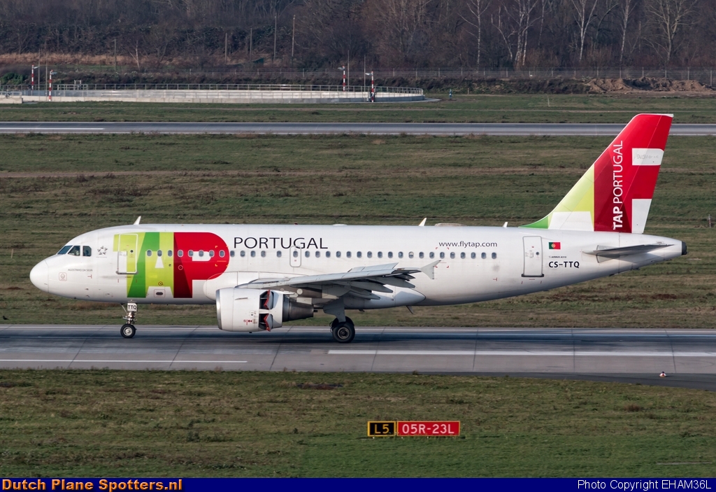 CS-TTQ Airbus A319 TAP Air Portugal by EHAM36L