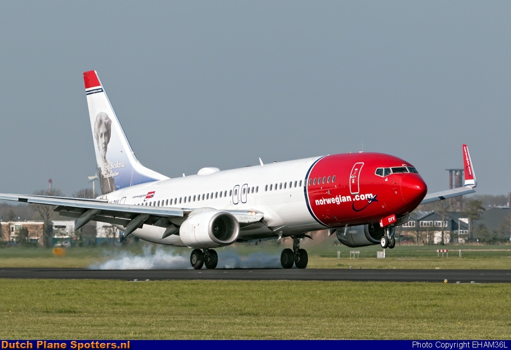 LN-DYV Boeing 737-800 Norwegian Air Shuttle by EHAM36L