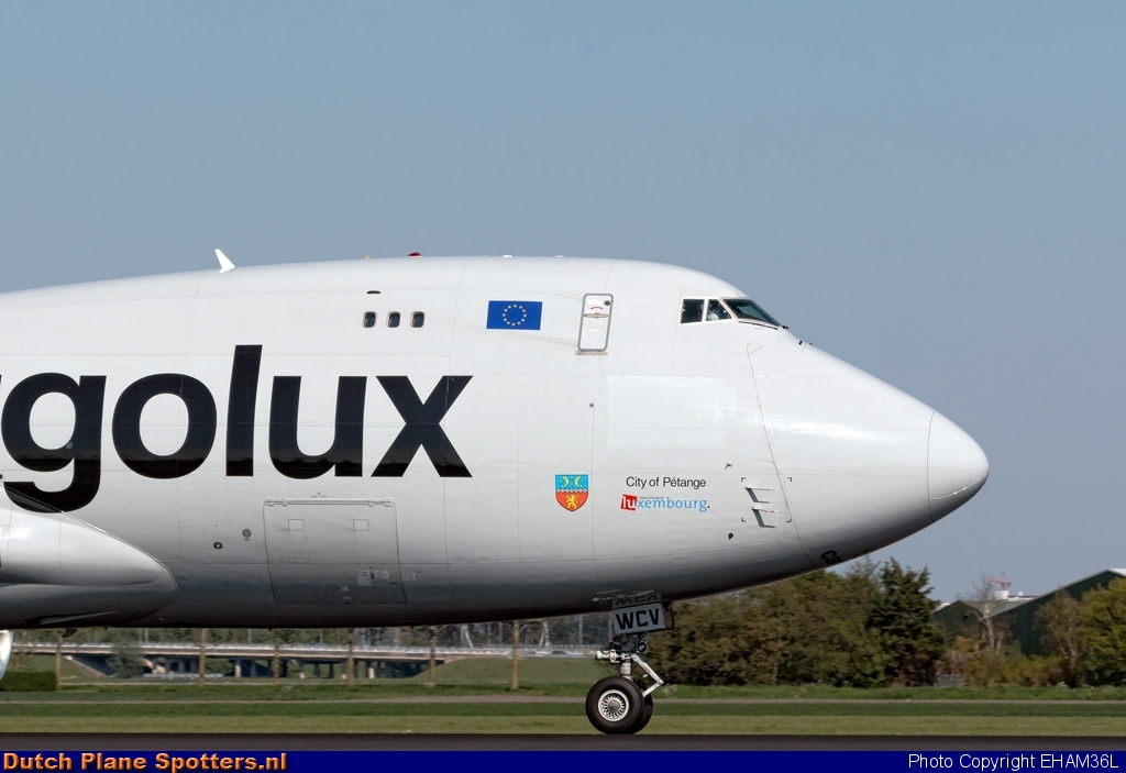 LX-WCV Boeing 747-400 Cargolux by EHAM36L