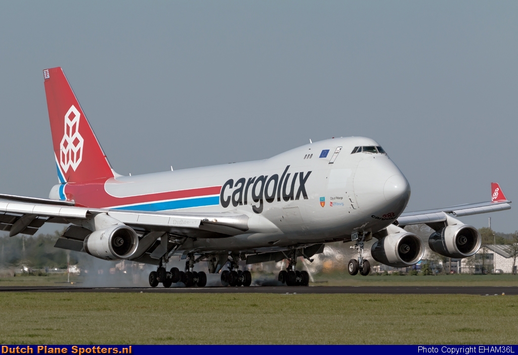 LX-WCV Boeing 747-400 Cargolux by EHAM36L