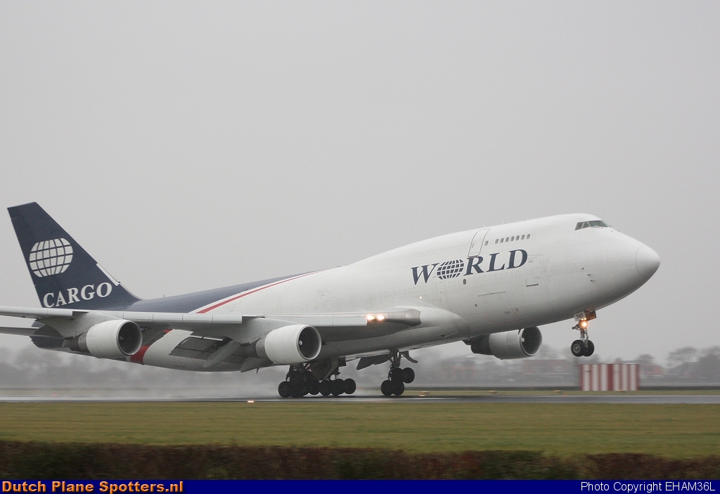 N740WA Boeing 747-400 World Airways Cargo by EHAM36L