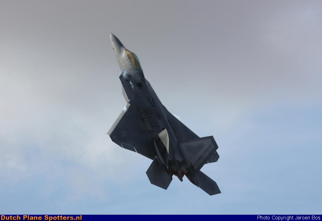 06-4126 Lockheed F-22 Raptor MIL - US Air Force by Jeroen Bos