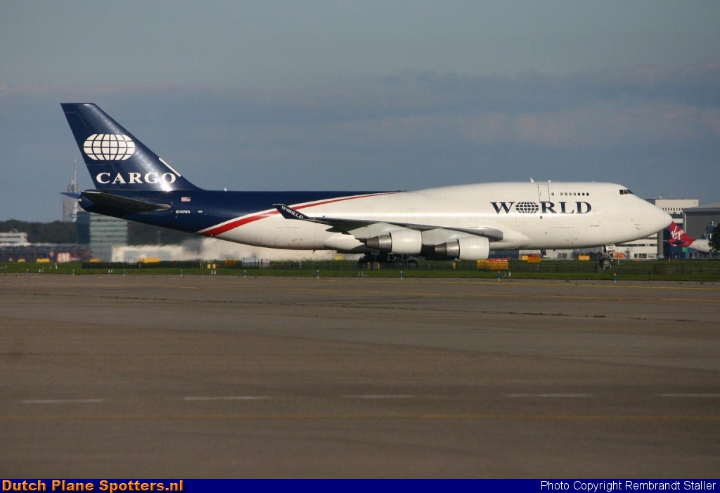 N740WA Boeing 747-400 World Airways Cargo by Rembrandt Staller