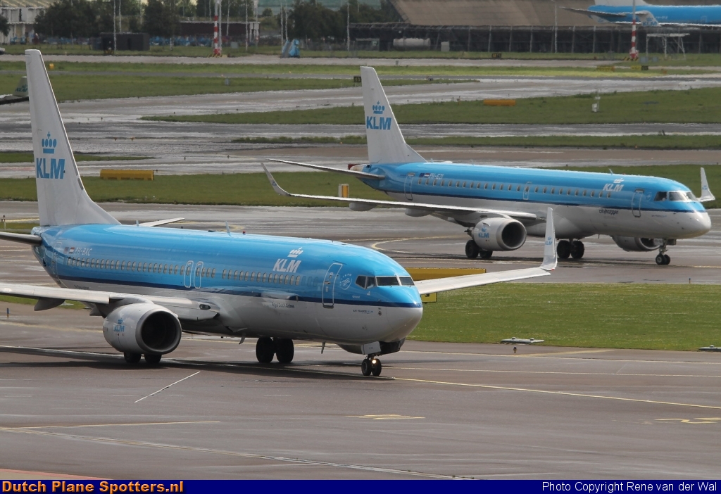 PH-BXC Boeing 737-800 KLM Royal Dutch Airlines by Rene van der Wal