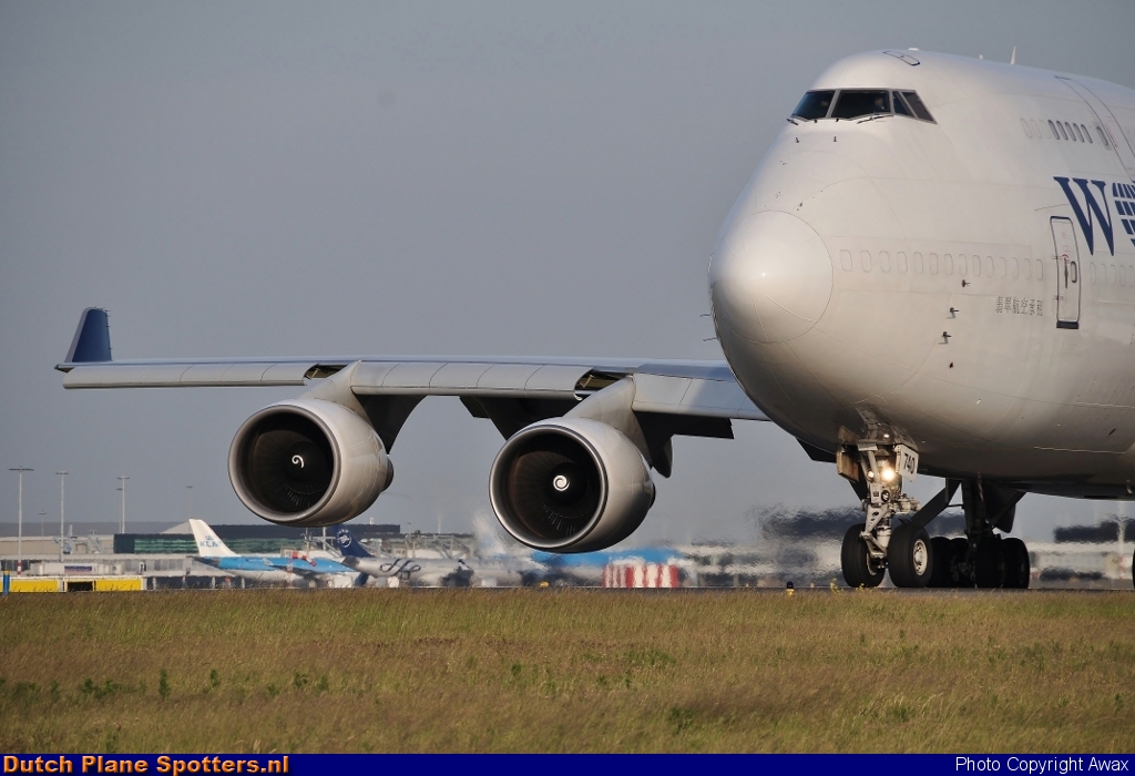 N740WA Boeing 747-400 World Airways Cargo by Awax