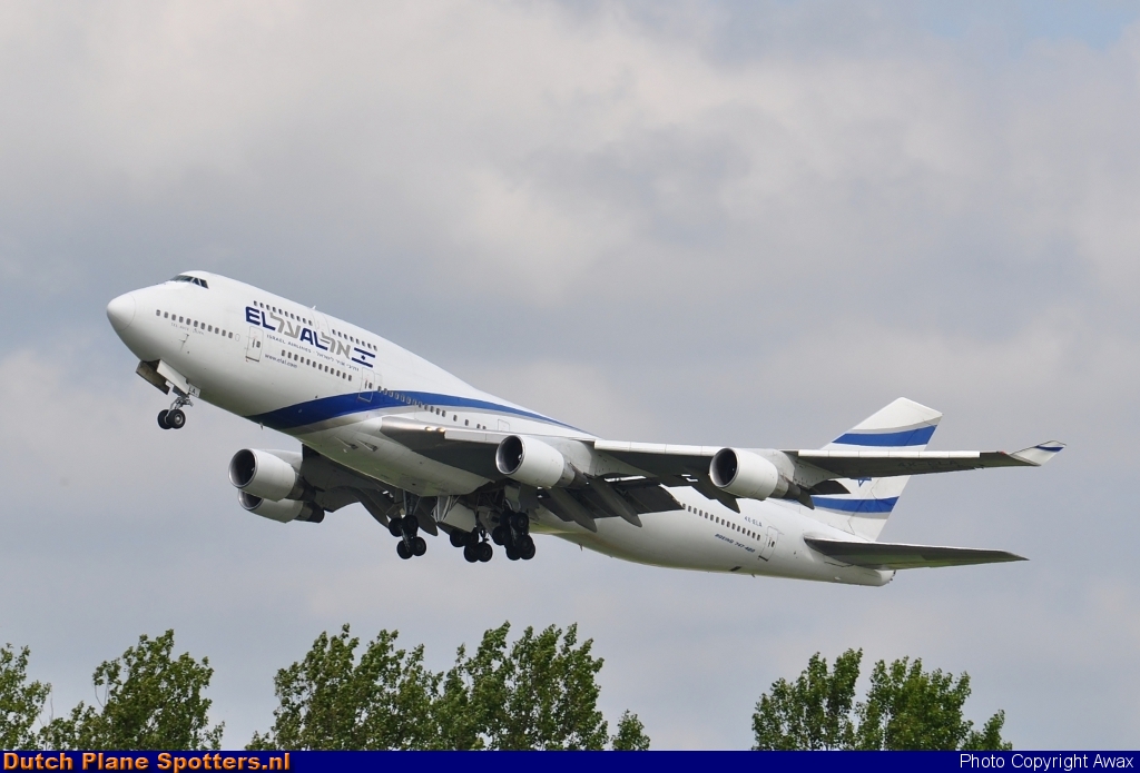 4X-ELA Boeing 747-400 El Al Israel Airlines by Awax