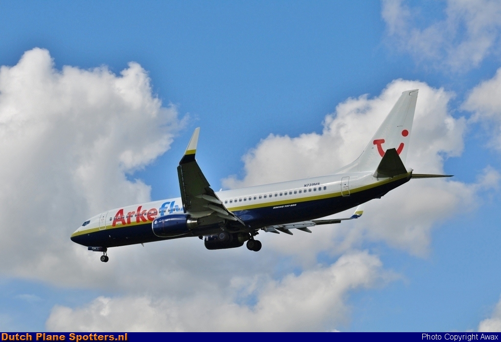 N739MA Boeing 737-800 Miami Air (ArkeFly) by Awax