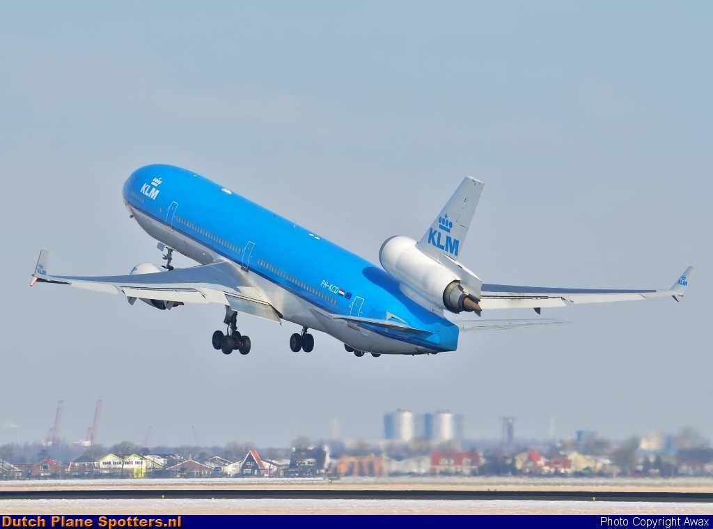 PH-KCD McDonnell Douglas MD-11 KLM Royal Dutch Airlines by Awax