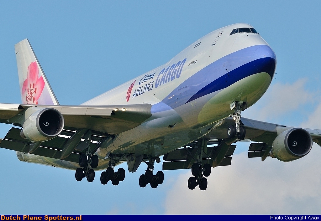 B-18708 Boeing 747-400 China Airlines Cargo by Awax