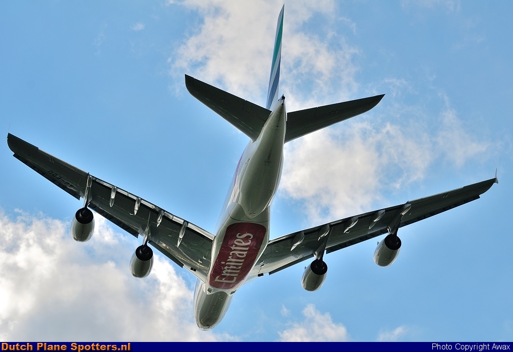 A6-EDU Airbus A380-800 Emirates by Awax