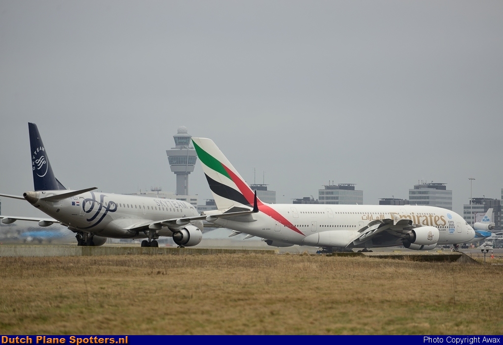 A6-EDH Airbus A380-800 Emirates by Awax