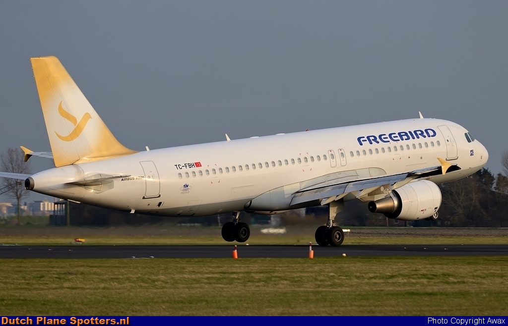 TC-FBH Airbus A320 Freebird Airlines by Awax