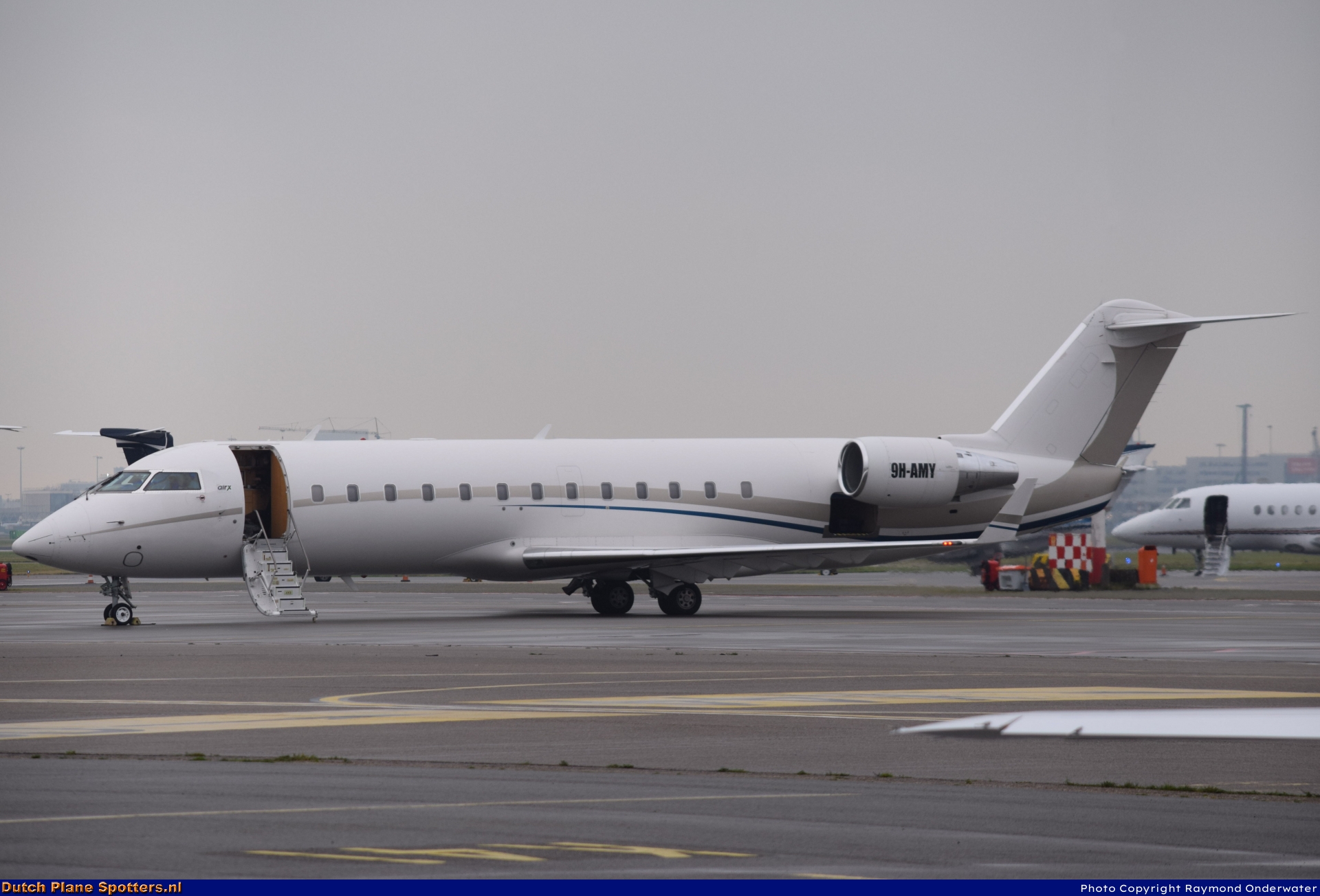 9H-AMY Bombardier Challenger 850 Air X Charter by Raymond Onderwater