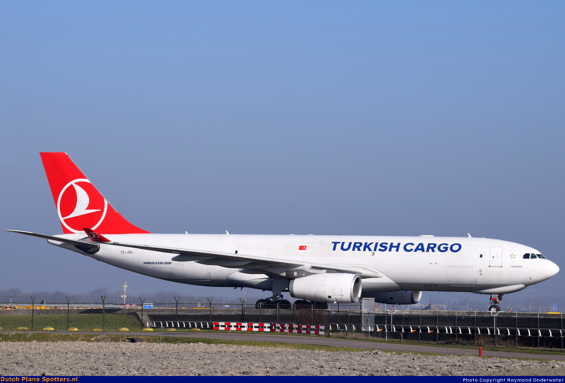 TC-JOU Airbus A330-200 Turkish Airlines Cargo by Raymond Onderwater