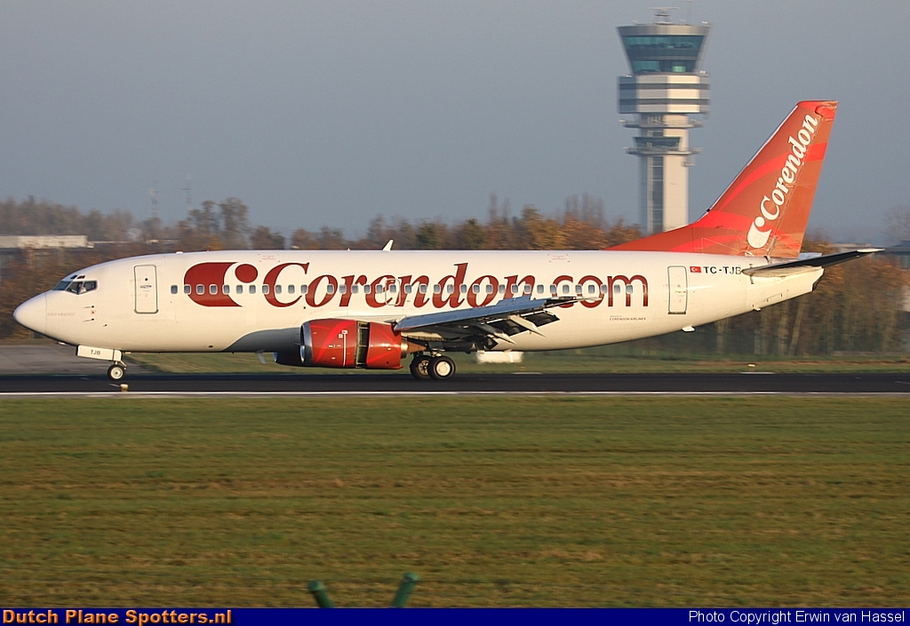 TC-TJB Boeing 737-300 Corendon Airlines by Erwin van Hassel