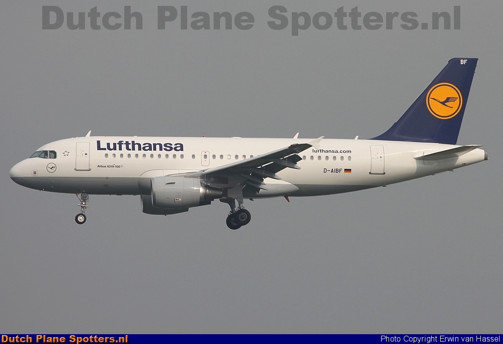 D-AIBF Airbus A319 Lufthansa by Erwin van Hassel