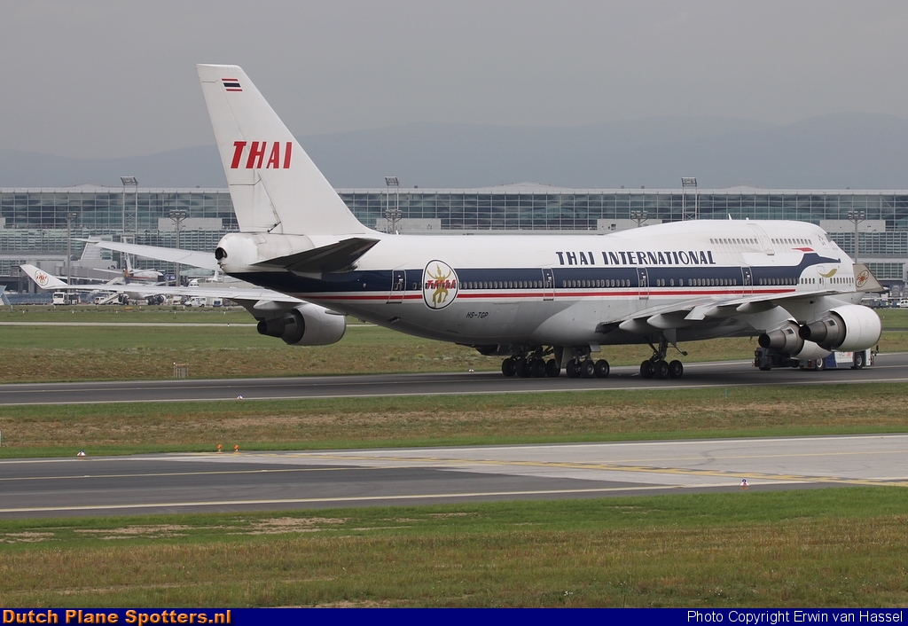 HS-TGP Boeing 747-400 Thai Airways International by Erwin van Hassel