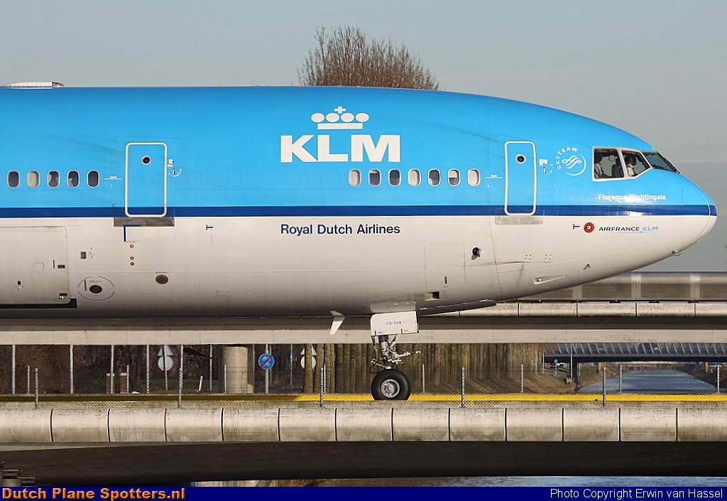 PH-KCD McDonnell Douglas MD-11 KLM Royal Dutch Airlines by Erwin van Hassel
