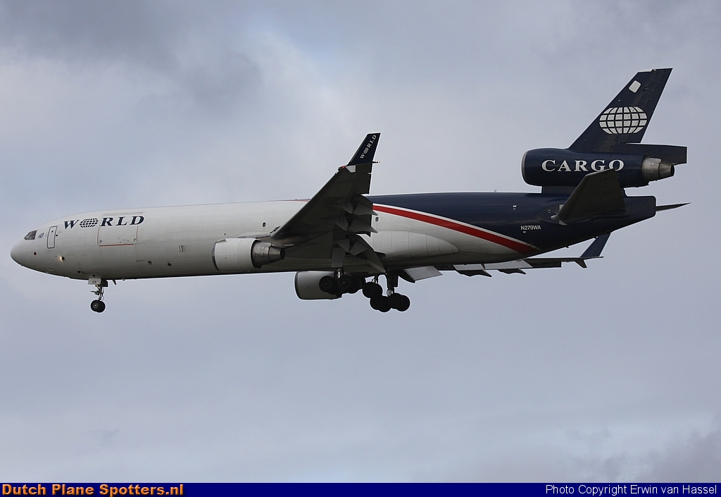 N279WA McDonnell Douglas MD-11 World Airways Cargo by Erwin van Hassel