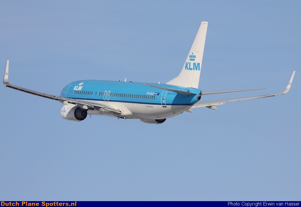 PH-BGA Boeing 737-800 KLM Royal Dutch Airlines by Erwin van Hassel